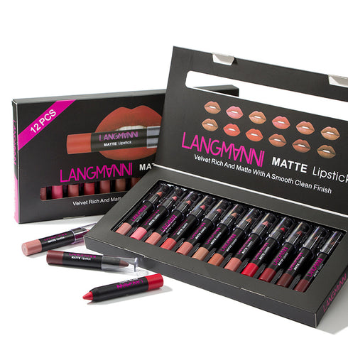 12 lipstick sets - ROUTINE FASHION